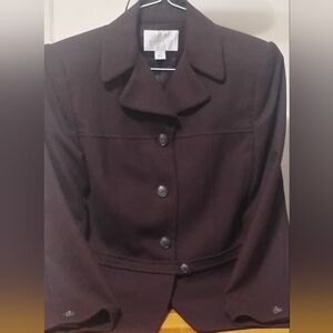 valerie stevens pure wool jacket & coat Size 10